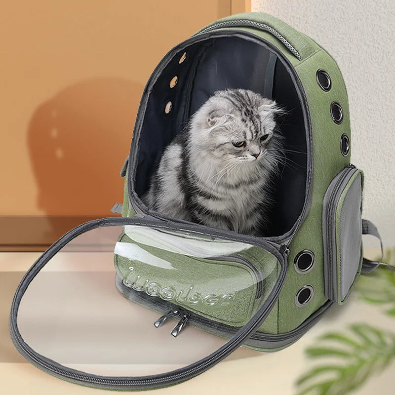 Clear-View Pet Travel Backpack